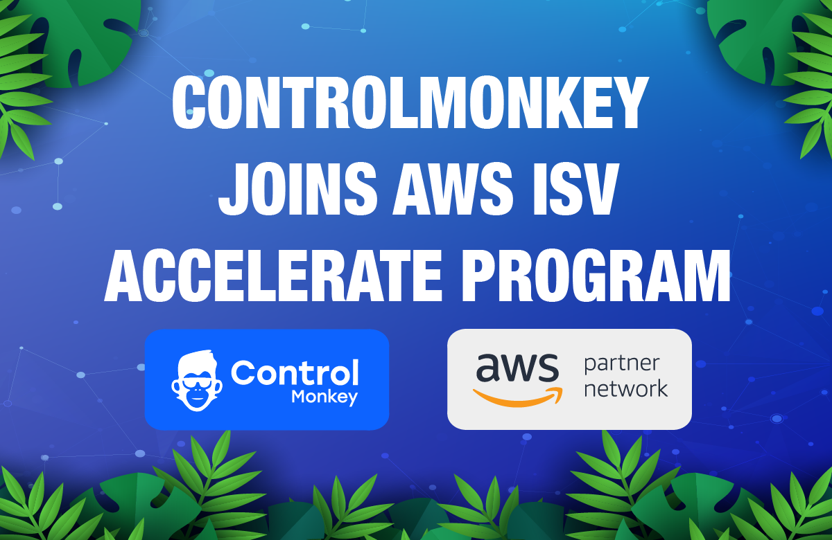 ControlMonkey joins aws isv accelerate program