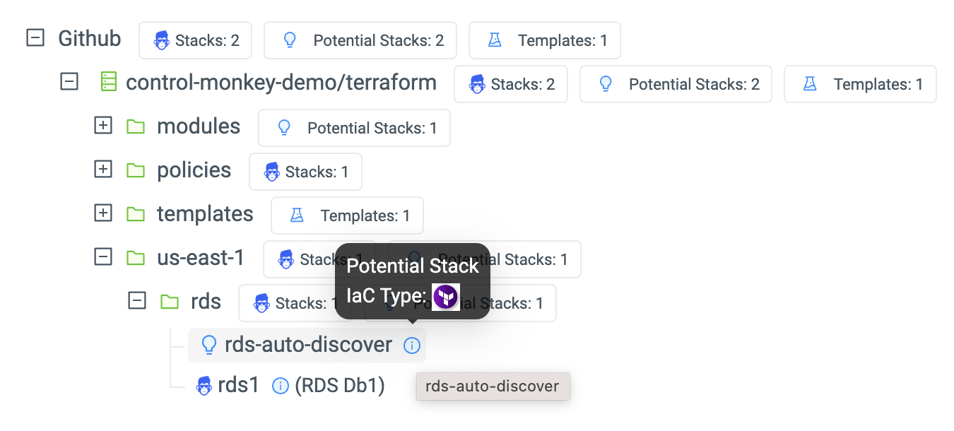 Automatic Detection and Creation of Terraform Stacks | ControlMonkey
