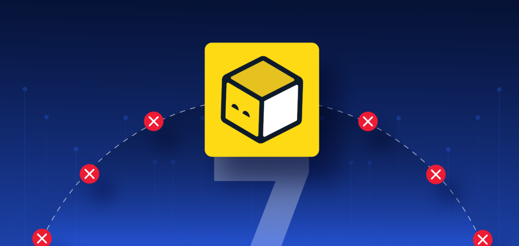 OpenTofu logo above seven error markers representing common Infrastructure as Code pitfalls