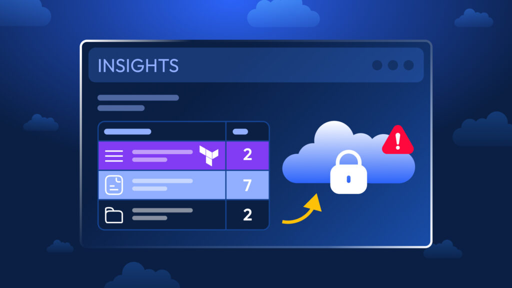 ControlMonkey dashboard showing an insight that detects when the same-terraform-resource-multiple-files highlighting drift risk.