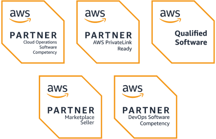 ControlMonkey AWS Advanced Technology Partner with DevOps and Cloud Operations competencies, and AWS Co-Sell Partner badges