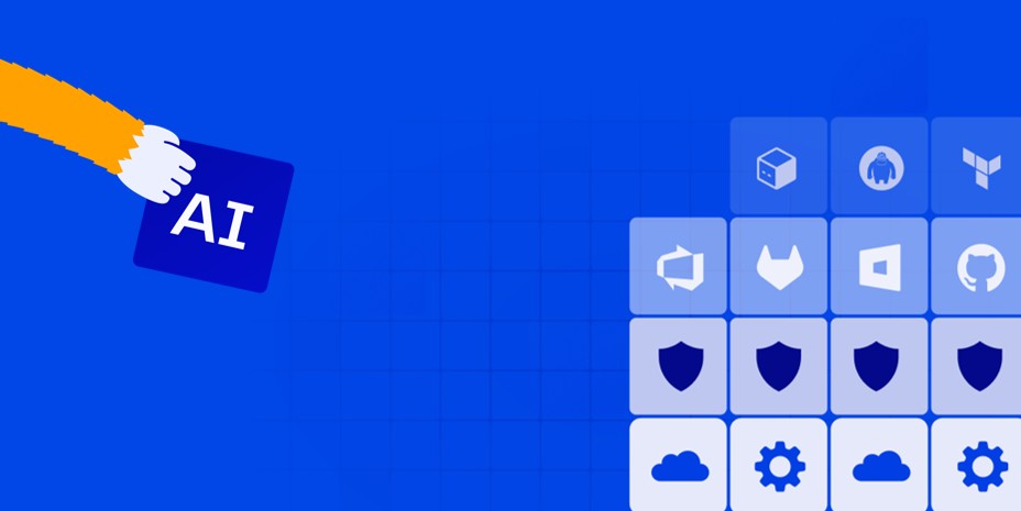 Monkey hand holding AI Cube doing IaC Modernization to OpeTufo and Terraform Cloud