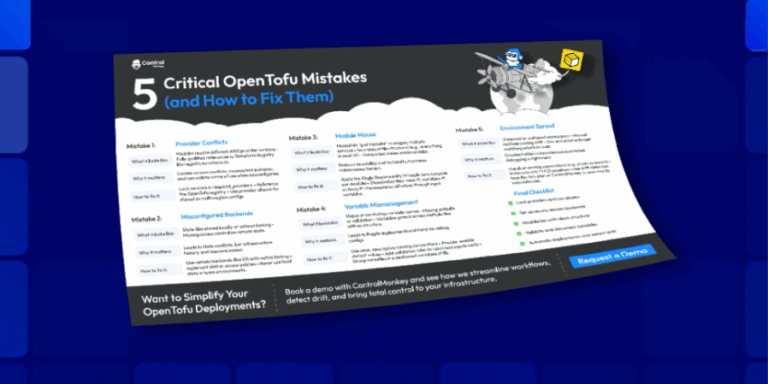 5 OpenTofu Errors – Cheat Sheet