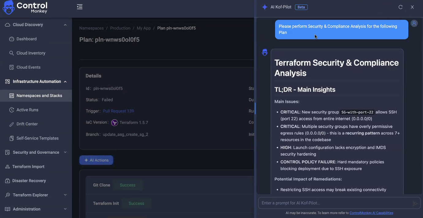 AI IaC Copilot for Terraform | KoMo from ControlMonkey