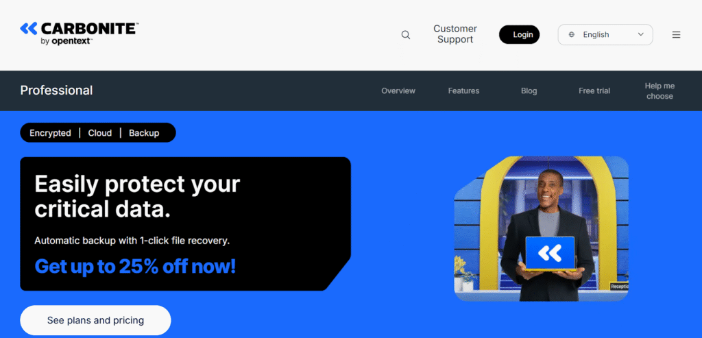 Carbonite Cloud Backup Solution