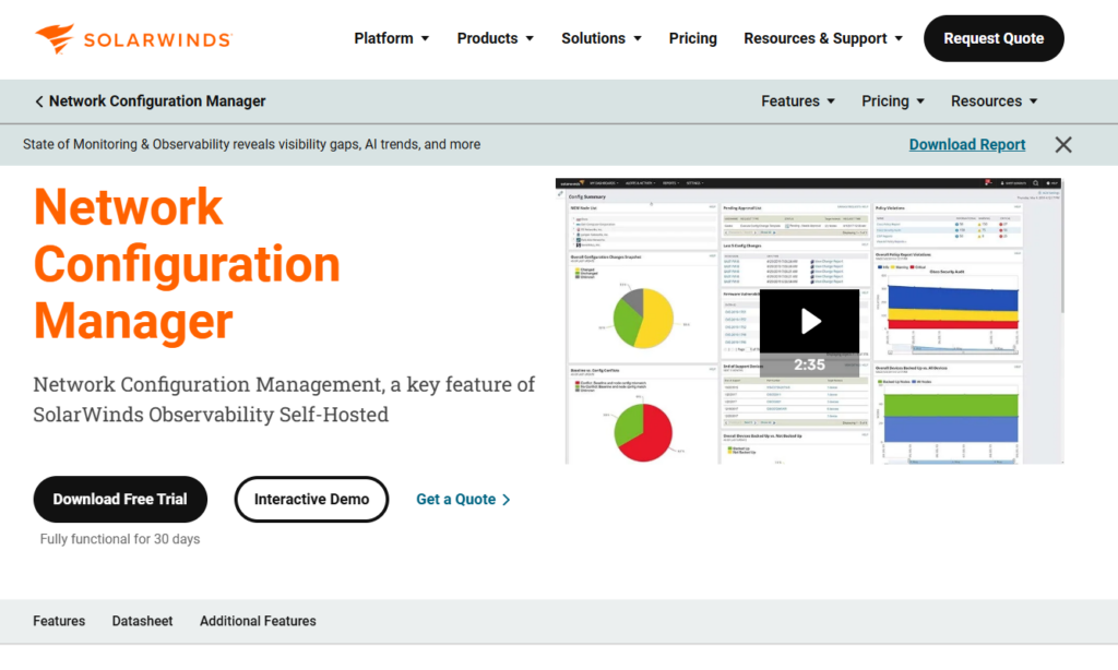 SolarWinds NCM
