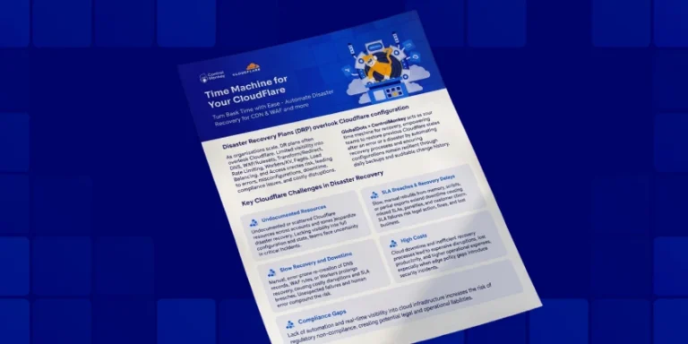 Cloudflare ControlMonkey Datasheet