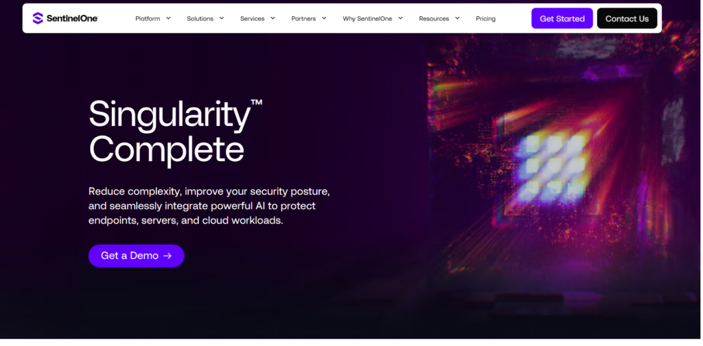 Ransomware Protection Solution - SentinelOne Singularity
