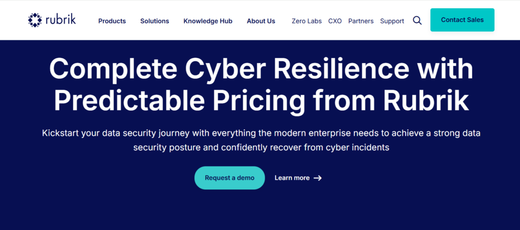 Rubrik Security Cloud