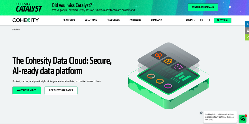 Cloud Rewind Backup Alternative: Cohesity